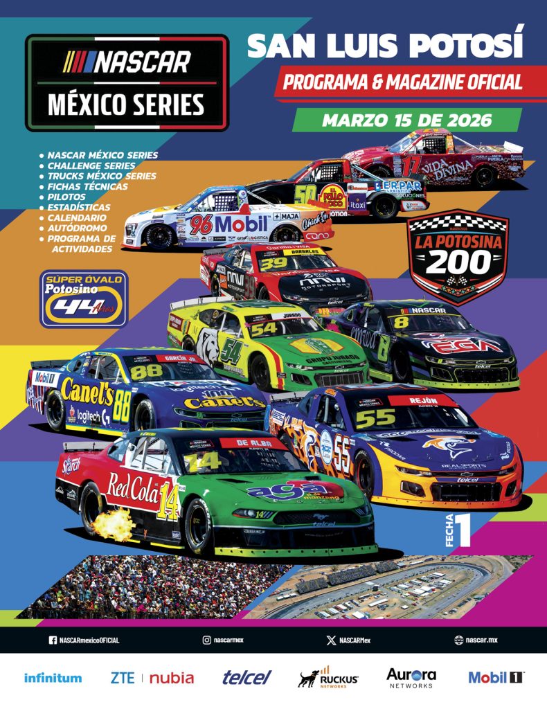 programa oficial nascar méxico san luis potosí 2026